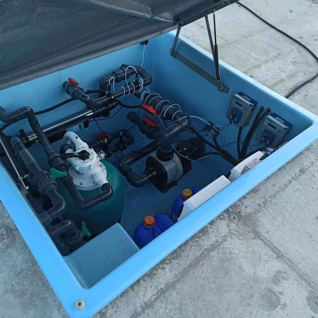 Заглубляемый технический приямок Laguna Pools — Laguna Pools