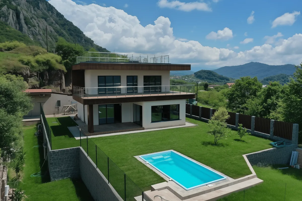 Композитный бассейн Laguna 6 — визуализация в Нижнем Тагиле