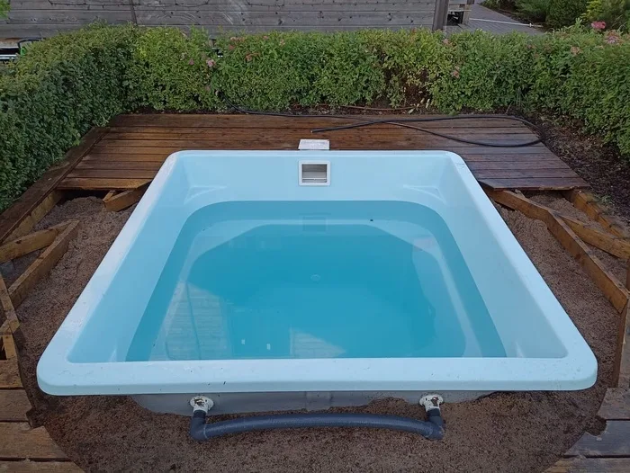 Композитная купель Laguna 2 — установка в Нижнем Тагиле